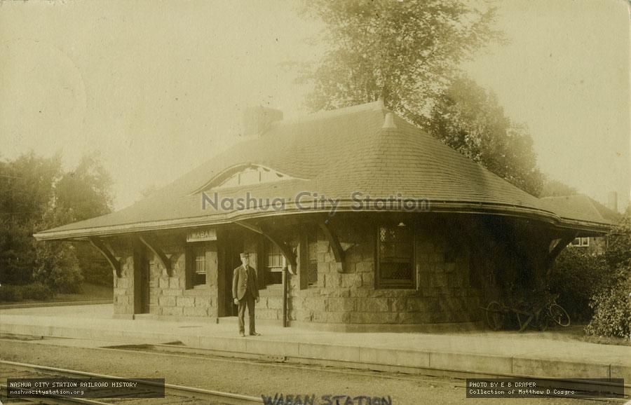 Postcard: Waban Station